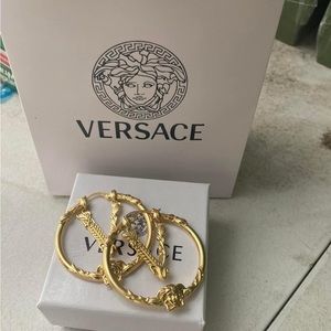 Versace Hoop Earrings